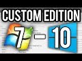 How to Make an Unofficial Windows 7-10 Version - NTLite Tutorial & Demo