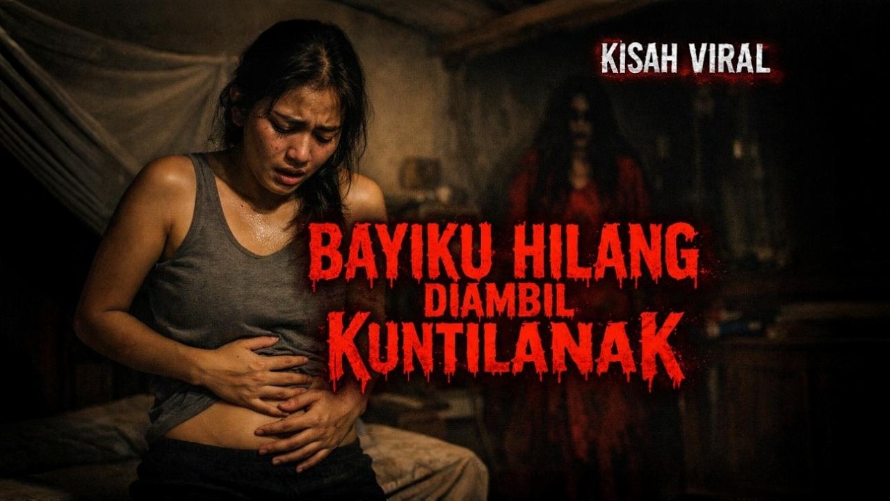 BAYI DALAM KANDUNGANKU HILANG SETELAH DI PEGANG NENEK TUA. TERNYATA DIAMBIL KUNTILANAK MERAH...