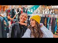 COME THRIFT WITH US IN LA *wooow we scored with these finds!!!*