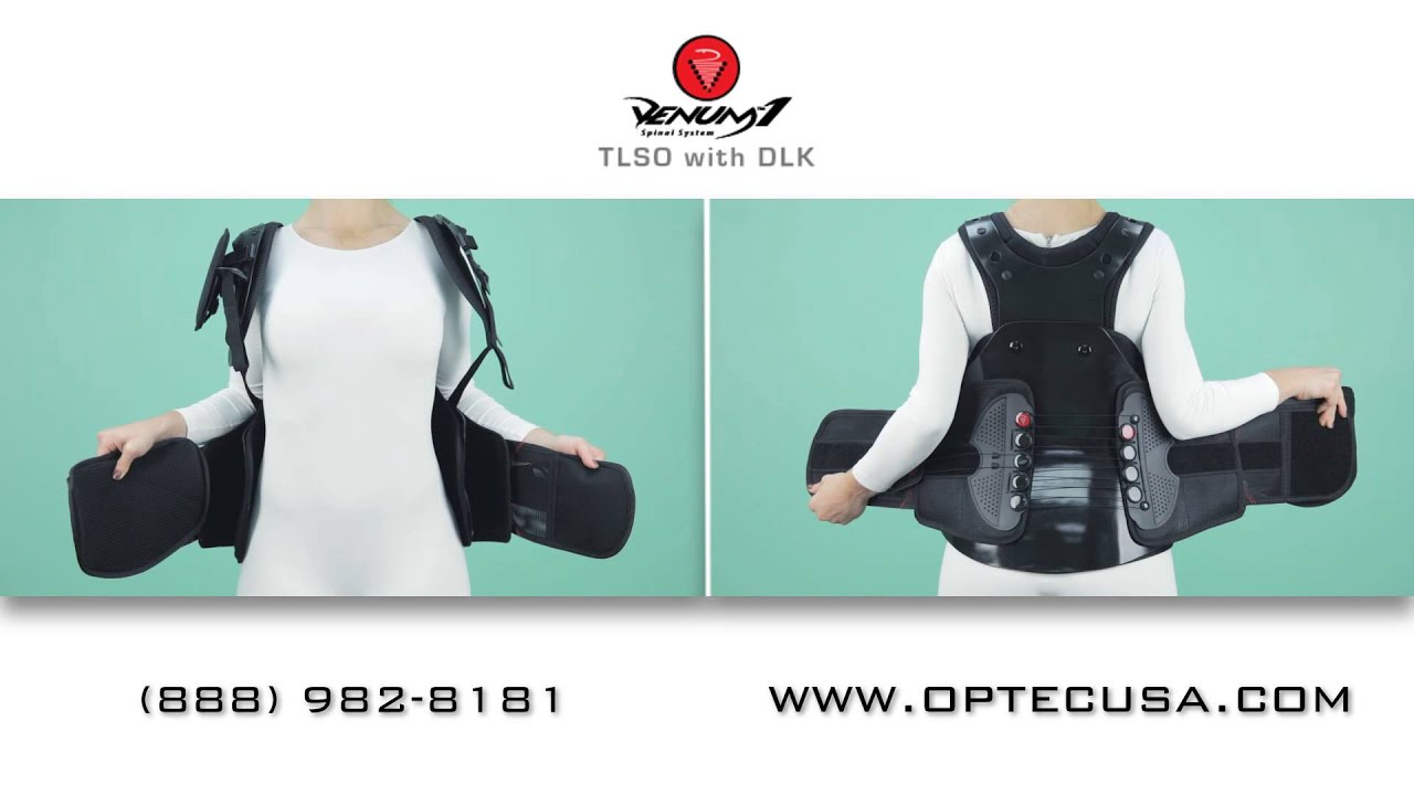 best back brace venum 1 tlso dlk assembly youtube
