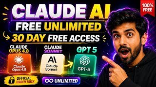 Claude AI FREE for 30 Days! 🤯 Opus, Sonnet & GPT-5.5 – How to Get Free Access
