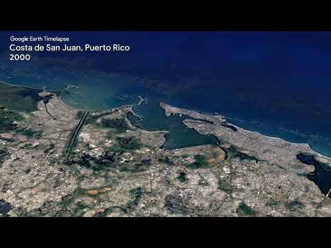 Google Earth Timelapse: Costa de San Juan, Puerto Rico - Google Earth Timelapse: Costa de San Juan, Puerto Rico