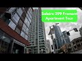 Solaire 299 Fremont San Francisco apartment tour 2 bedroom $4634