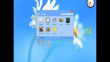 Desktop Gadgets and Sidebar for Windows 8 and 8.1.