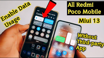 Enable daily data usage In Miui 13 | All Redmi Poco Mobile Enable Data usage in Miui 13, Miui 12.5