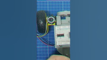 Robô Evita e Desvia de Obstáculos Sensor Ultrassom HC-SR04 #maker #diy #arduino #robotica #shorts