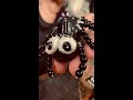 Halloween polymer clay Spiders