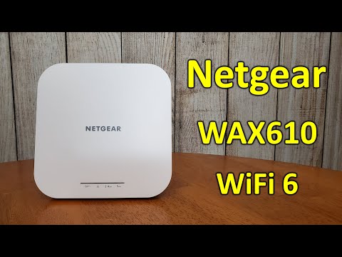 Netgear WAX610 WiFi 6 Access Point AX1800 Review, Software Configuration
