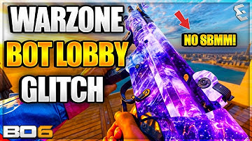 *NEW* WARZONE BOT LOBBY GLITCH! (DO THIS!) For Console/PC (NO SBMM) NO VPN -BO6 Warzone
