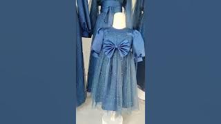 BAJU PESTA anak WARNA BIRU NAVY | BRIDESMAIDS CILIK gemess