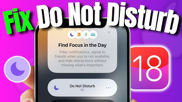 iOS 18: Fix Do Not Disturb Turning on Automatically on iPhone