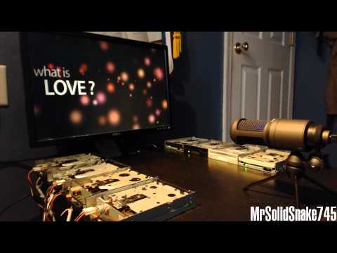 What is Love on eight floppy drives