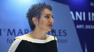 Art, Design Marble Tiles Forum - Armani, Dubai - Imi