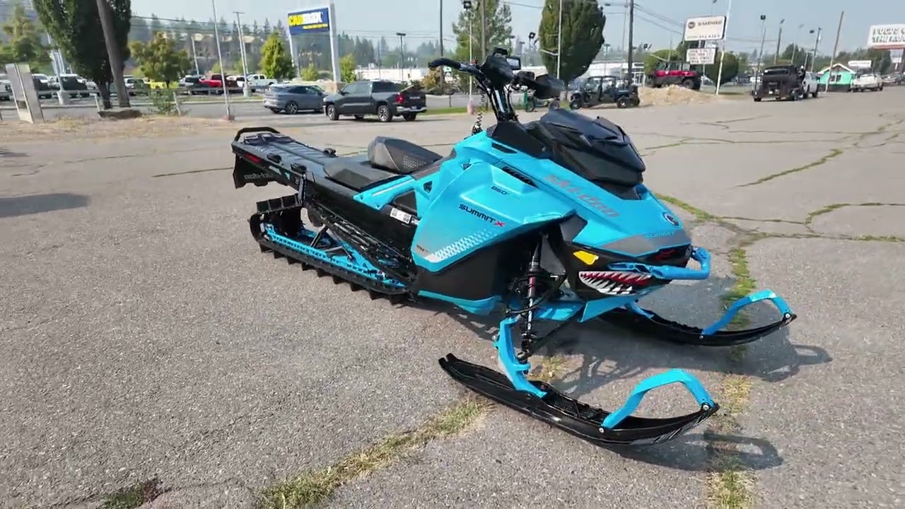 2019 SKI-DOO SUMMIT X 165″ 850 E-TEC SHOT – Blue/black (Stock