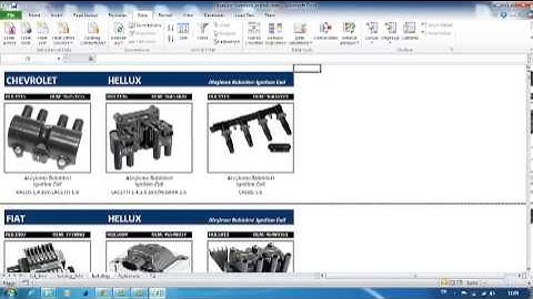 Excel Katalog Programı;