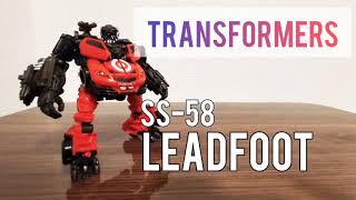 【サクッとレビュー】トランスフォーマー　スタジオシリーズ　SS-58　レッドフット　TRANSFORMERS LEADFOOT
