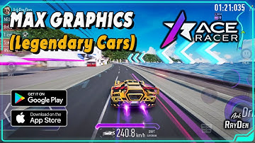 Ace Racer Ultra Graphics Gameplay (Android / iOS) 1440p 60FPS | Legendary Cars 🔥