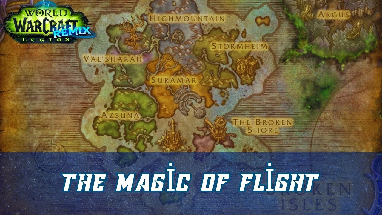 The Magic of Flight World Quest | Highmountain | Legion Remix