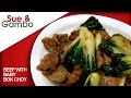 Beef with Baby Bok Choy Stir Fry
