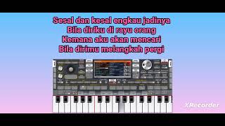 Karaoke JANGAN TUNGGU LAMA LAMA nada cewe || kalepso wakatobi version●●