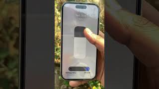 Quickly Change Text Size On Your iPhone 📱Via Control Centre #iphone #shorts