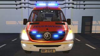 Emergency Call 112 - Hamburg Firefighters Responding! 4K