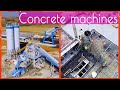 Concrete in construction. Machines for working with concrete.