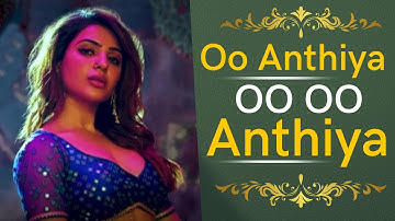 Oo Anthiya. Oo Oo Anthiya (Kannada) Lyrical |Pushpa Songs |Allu Arjun, Rashmika | Parvanam Mohanam