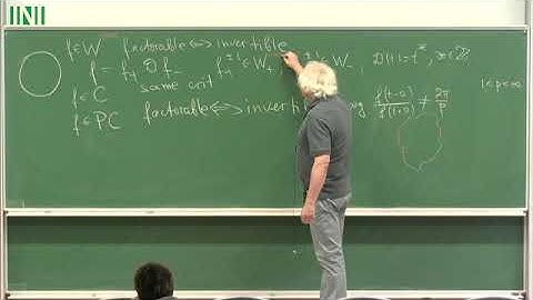 WHTW01 | Prof. Ilya Spitkovsky | Wiener-Hopf factorization: the peculiarities of the matrix