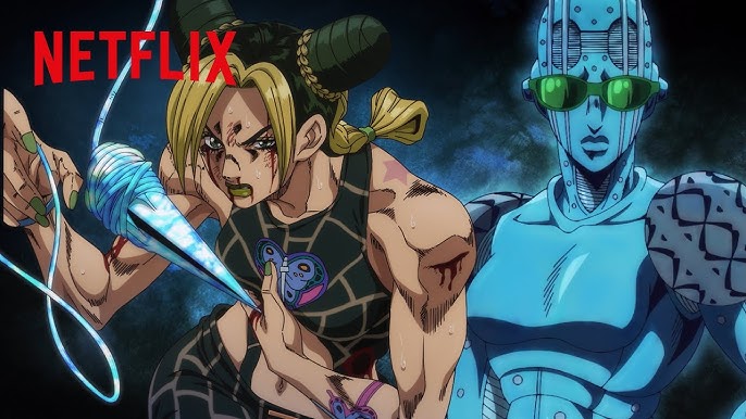 EW a badass woman this clearly makes the show woke Garbage(I'm making fun  of reactionaries if you couldn't tell)(also, if you don't know, the  characters are Jolyne Cujoh from JoJo's Bizarre Adventure