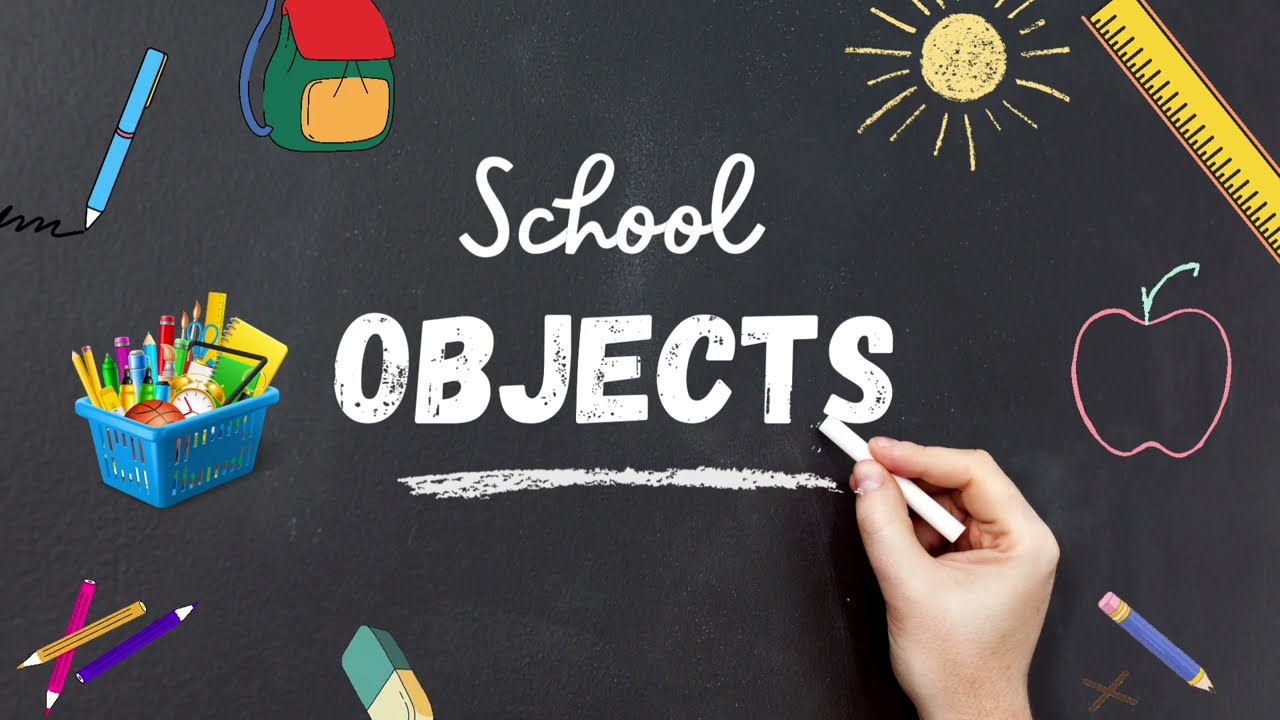 School supplies for kids | الأدوات المدرسية بالإنجليزي | school supplies song