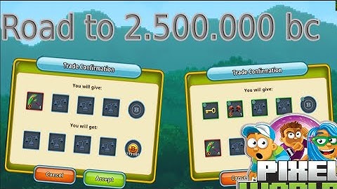 The Beginning😱! Road to 2.500.000 byte #1 ! Pixel Worlds