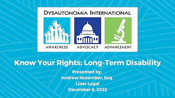 Know Your Rights:  Long-Term Disability