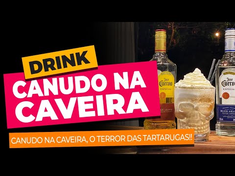 Essa batida é só para os fortes!! Canudo na Caveira ☠️