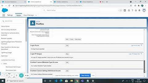 Remove default record type from the profile || salesforce