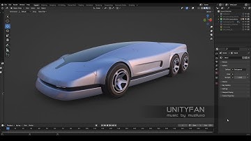 Sci-Fi vehicle 024 02 - 01 - 3D modeling - 4x timelapse