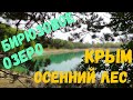 Крым. Осенний лес. Бирюзовое озеро (Мильян-Голь). Запрудное.