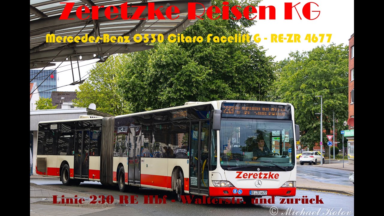 Soundaufnahme Zeretzke Reisen KG-Wagen 4677 [Mercedes-Benz O530 Citaro Facelift G] [2006] ZF Ecomat