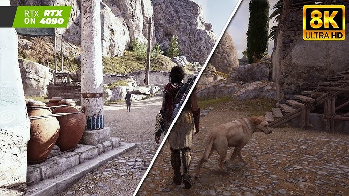 Assassin's Creed Valhalla Realistic Graphics  Wolfkissed Cinematic Reshade  mod Comparison Showcase 