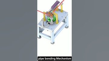 Pipe bending mechanism #design #machine #solidwork #mechanism #mechanical #cad