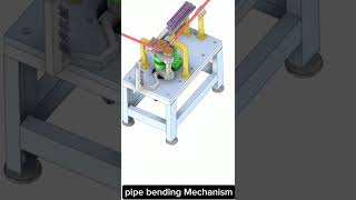 Pipe bending mechanism #design #machine #solidwork #mechanism #mechanical #cad