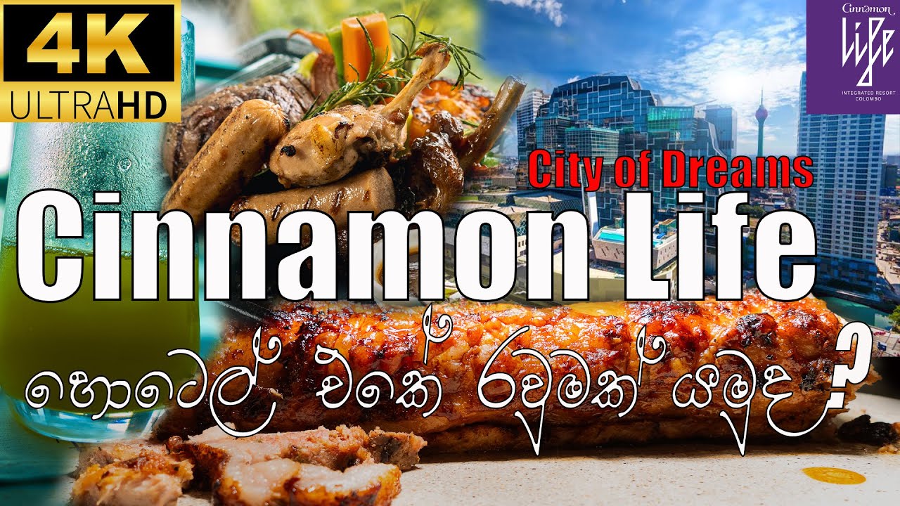 Cinnamon Life හොටෙල් එකේ රවුමක් යමුද | Cinnamon life city of dreams hotel review | Cinnamon life