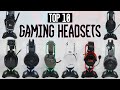 Top 10 BEST Gaming Headsets to BUY! (Sound & Mic Test)