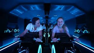 Noob Family Rides TRON Lightcycle at Disney World