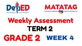 GRADE 2 TERM 2 WEEKLY TEST 4
