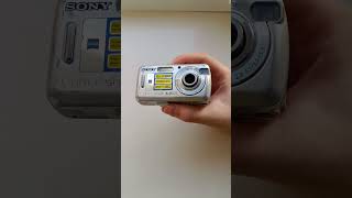 💥Camera Sony Cyber-shot DSC-S600 digital compact💥Canon Nikon💥Y2K Nostalgia 2000s Digicam Shorts