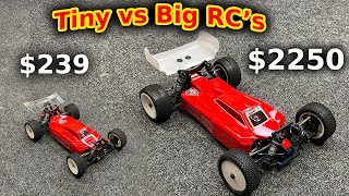 Cheap Small RC vs PRO Racer