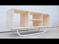 How To Build a Modern Plywood Media Console // DIY How To Build a Modern Plywood Media Console // DIY