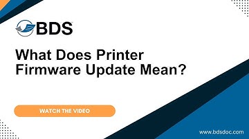What Does Printer Firmware Update Mean?