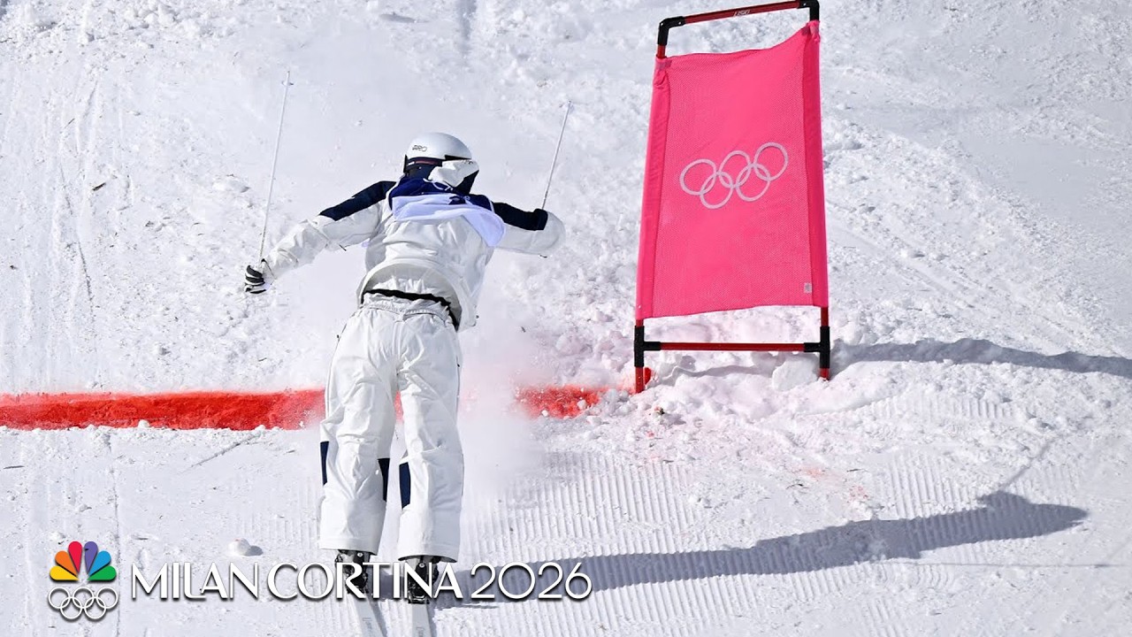 OH MY': Ikuma Horishima finishes backwards in dual moguls | Winter
